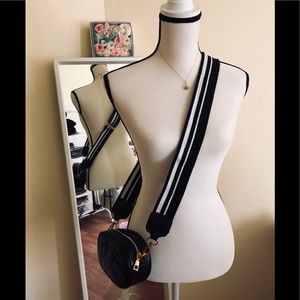 Black shoulder/ belt bag. NWOT